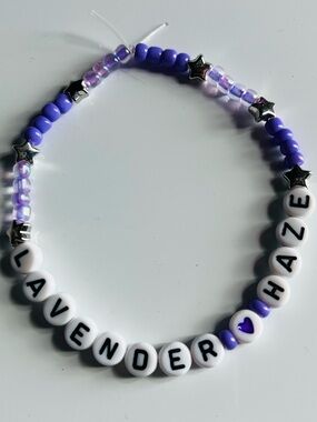 Taylor Swift Eras Tour Friendship Bracelet Lavender Haze Midnights